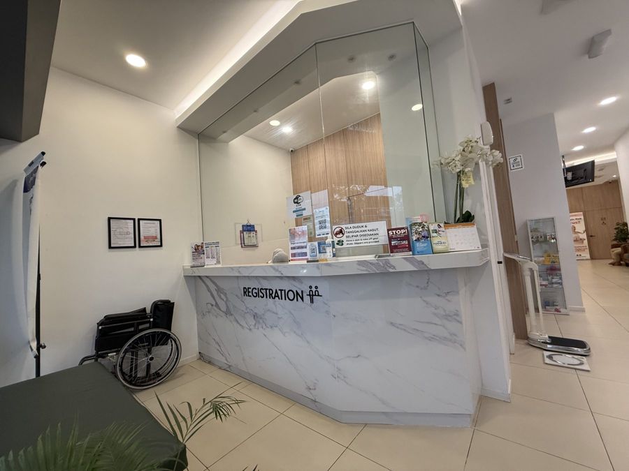 Klinik PrimeHealth Elmina, Kaunter Pendaftaran, Bandar Elmina Shah Alam